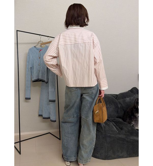 LAGUNAMOON「【POLO BCSコラボ】レイヤードカラーカフスシャツ」|シャツ・ブラウス|