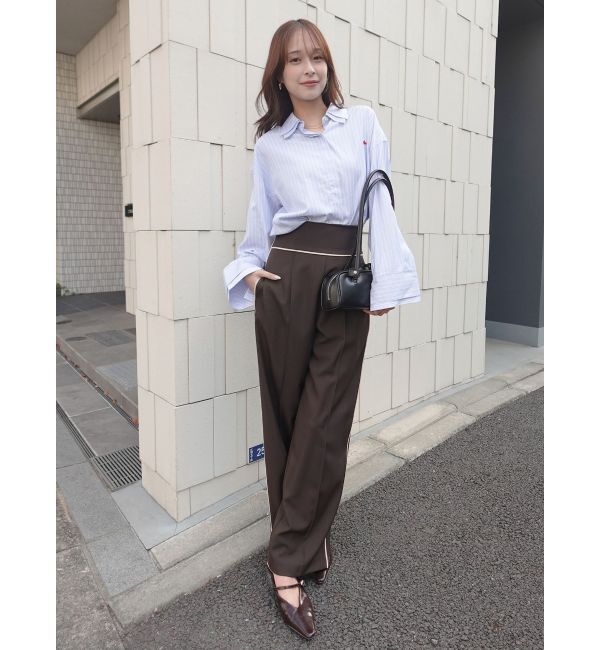 LAGUNAMOON「【POLO BCSコラボ】レイヤードカラーカフスシャツ」|シャツ・ブラウス|