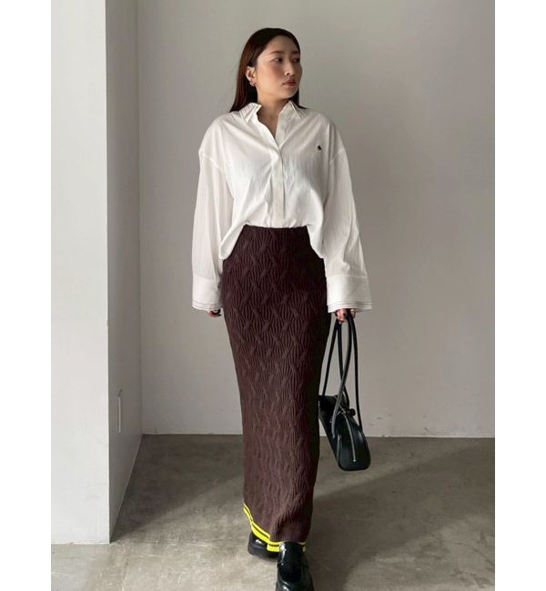 LAGUNAMOON「【POLO BCSコラボ】レイヤードカラーカフスシャツ」|シャツ・ブラウス|