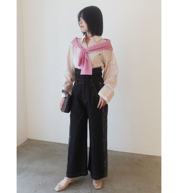 LAGUNAMOON「【POLO BCSコラボ】レイヤードカラーカフスシャツ」|シャツ・ブラウス|