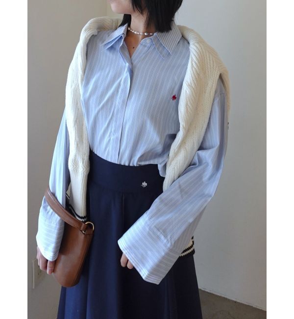 LAGUNAMOON「【POLO BCSコラボ】レイヤードカラーカフスシャツ」|シャツ・ブラウス|