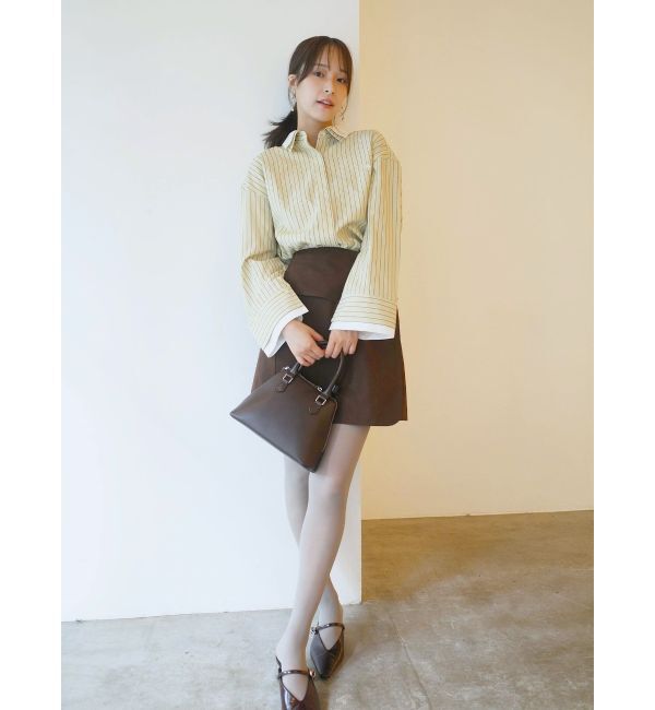 LAGUNAMOON「【POLO BCSコラボ】レイヤードカラーカフスシャツ」|シャツ・ブラウス|