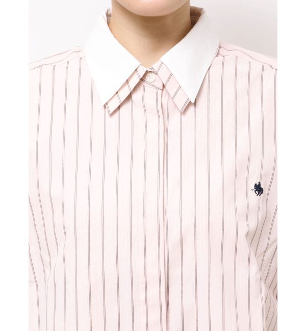 LAGUNAMOON「【POLO BCSコラボ】レイヤードカラーカフスシャツ」|シャツ・ブラウス|