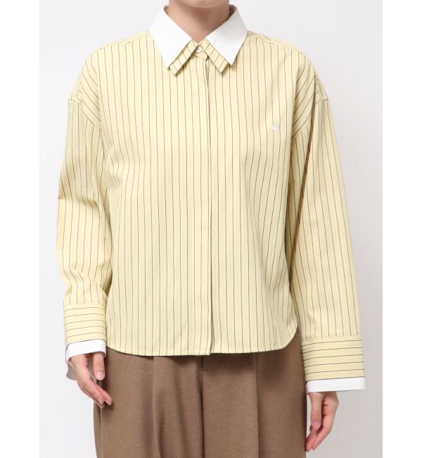 LAGUNAMOON「【POLO BCSコラボ】レイヤードカラーカフスシャツ」|シャツ・ブラウス|