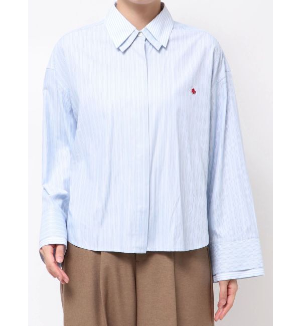 LAGUNAMOON「【POLO BCSコラボ】レイヤードカラーカフスシャツ」|シャツ・ブラウス|