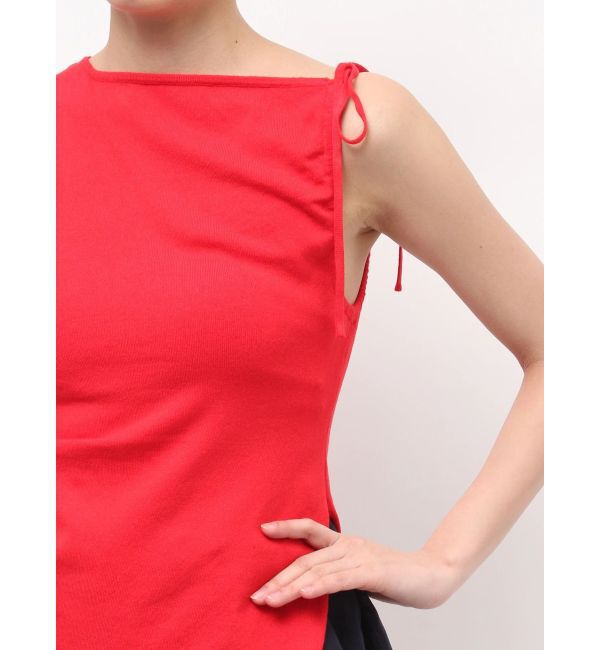 LAGUNAMOON「アシメプルティアードドッキングワンピース」|ワンピース|