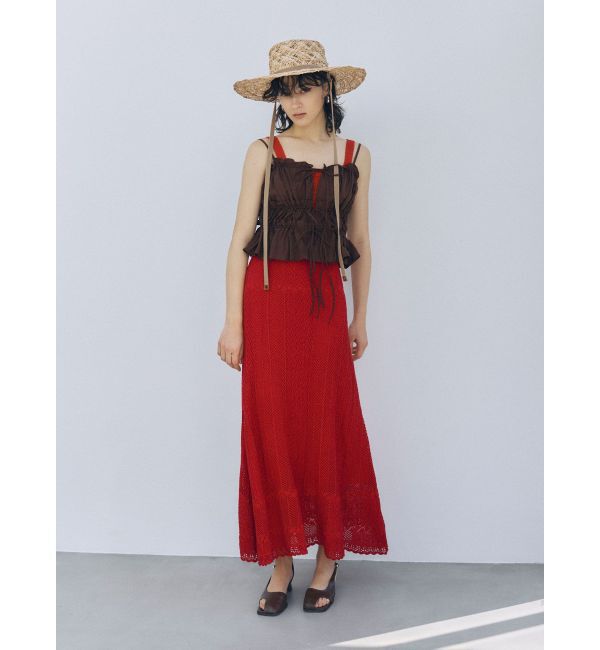 LAGUNAMOON「ノースリレースニットワンピース」|ワンピース|