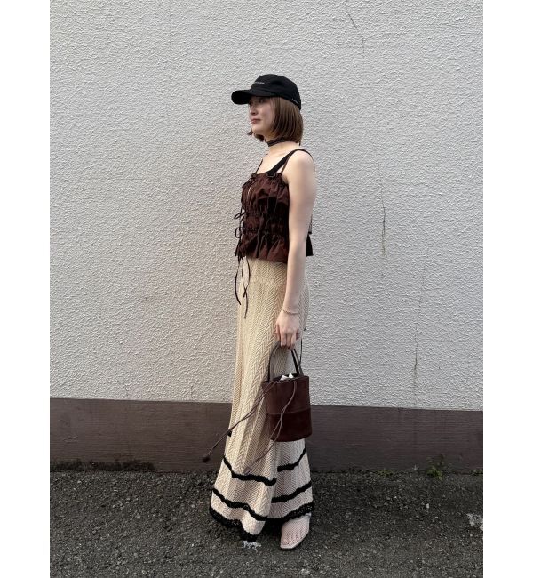 LAGUNAMOON「ノースリレースニットワンピース」|ワンピース|