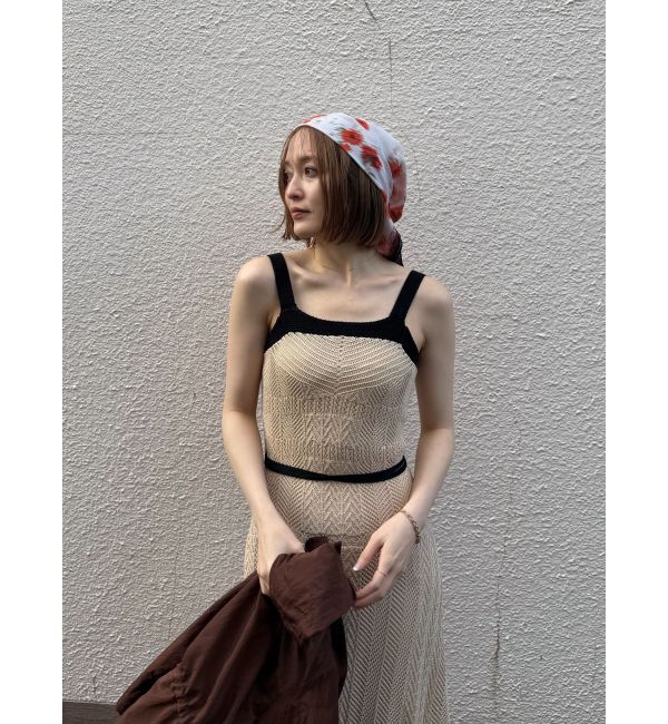 LAGUNAMOON「ノースリレースニットワンピース」|ワンピース|