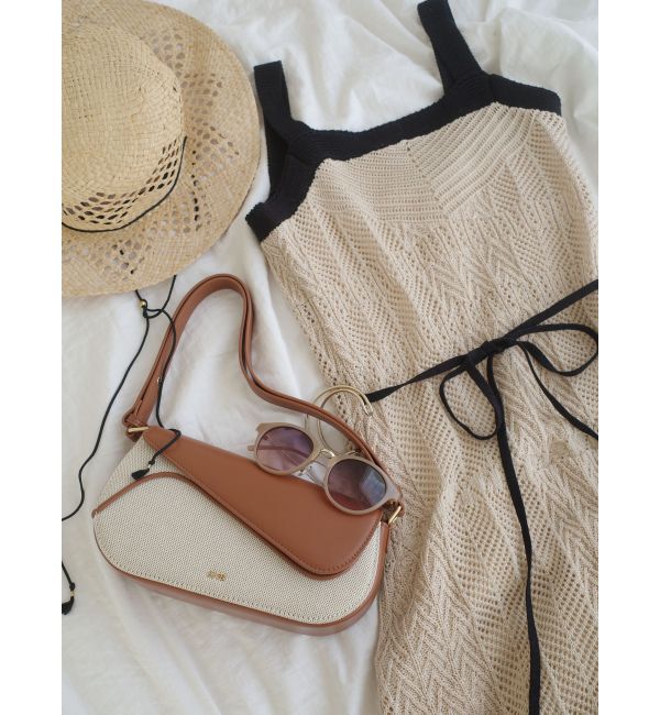 LAGUNAMOON「ノースリレースニットワンピース」|ワンピース|