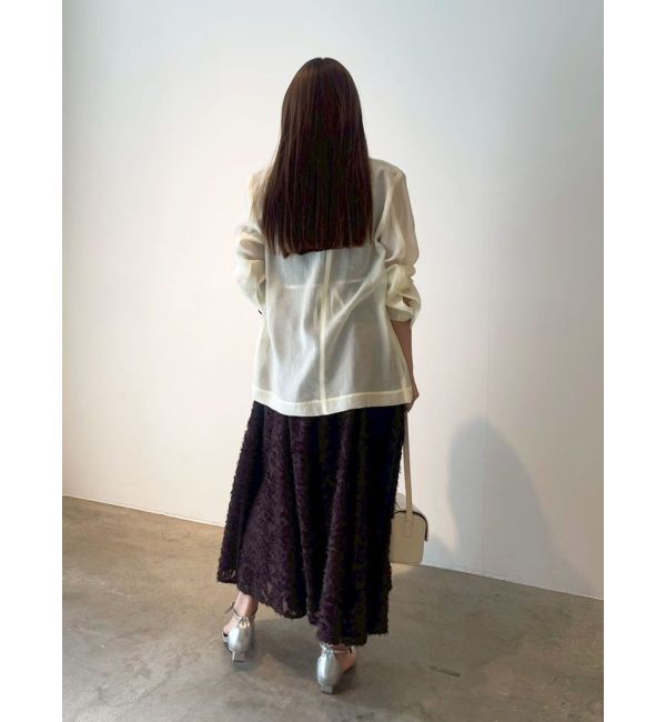 LAGUNAMOON「カットジャガードパイピングワンピース」|ワンピース|