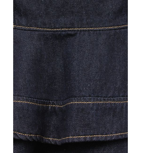 LAGUNAMOON「デニムペプラムキャミソール」|キャミソール|