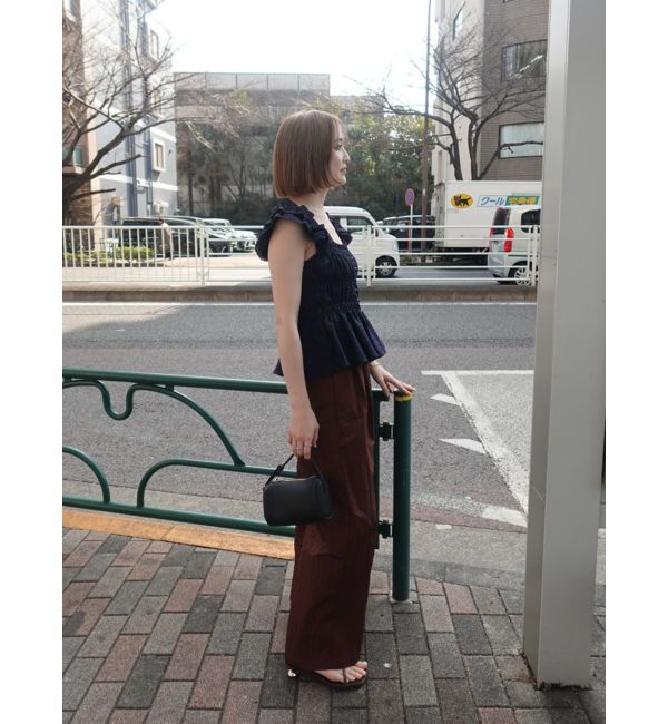 LAGUNAMOON「ウエストレースリラックスパンツ」|その他|