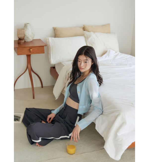 LAGUNAMOON「センタープレスラインパンツ」|その他|