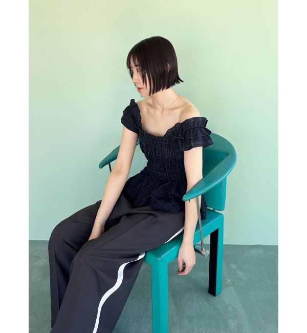 LAGUNAMOON「センタープレスラインパンツ」|その他|