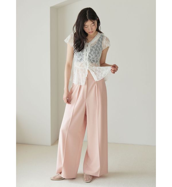 LAGUNAMOON「センタープレスラインパンツ」|その他|