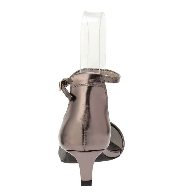 LAGUNAMOON「LADYシアーラメアンクルストラップシューズ」|パンプス|