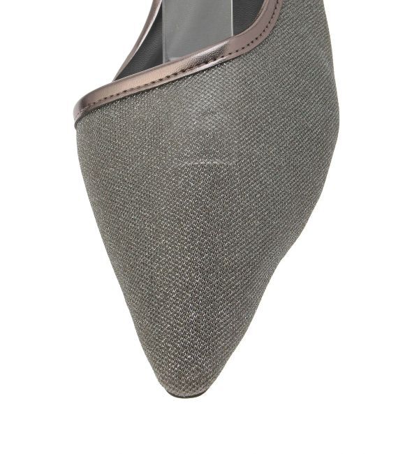 LAGUNAMOON「LADYシアーラメアンクルストラップシューズ」|パンプス|