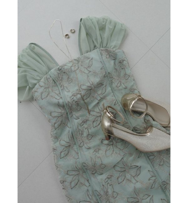 LAGUNAMOON「LADYシアーラメアンクルストラップシューズ」|パンプス|