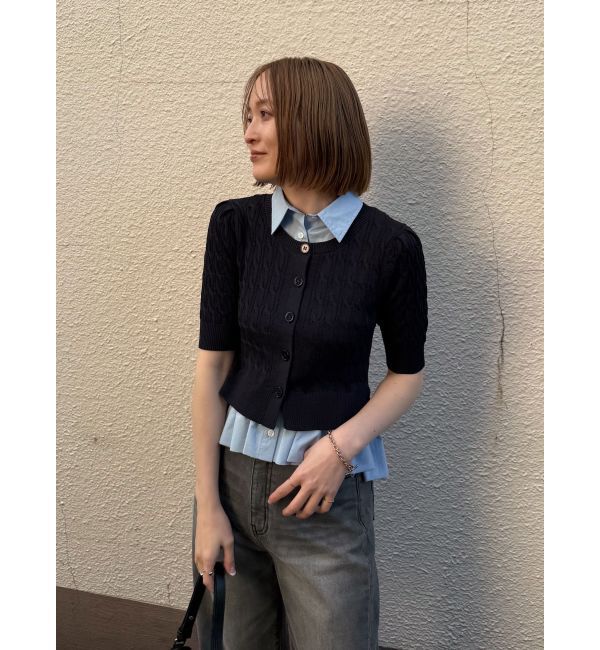 LAGUNAMOON「リップドデニムパンツ」|デニム|