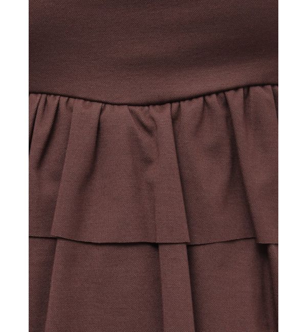 LAGUNAMOON「カーブペプラムカットノースリトップス」|Tシャツ・カットソー|