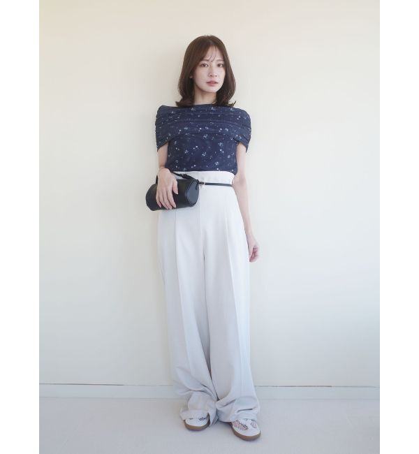 LAGUNAMOON「オフショルチュールトップス」|Tシャツ・カットソー|