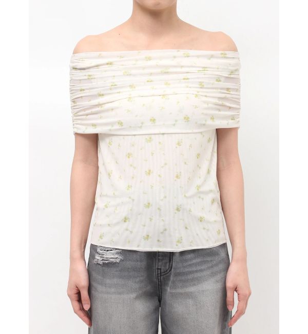 LAGUNAMOON「オフショルチュールトップス」|Tシャツ・カットソー|