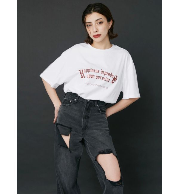 EVRIS「【WEB限定】レースビスチェSETTシャツ」|Tシャツ・カットソー|