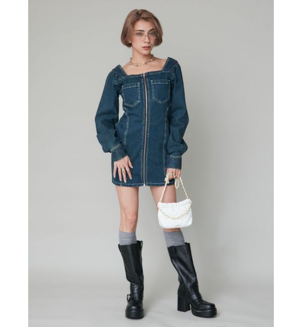 EVRIS「ルーズエンジニアブーツ」|ロングブーツ|