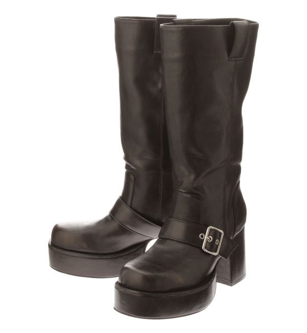 EVRIS「ルーズエンジニアブーツ」|ロングブーツ|