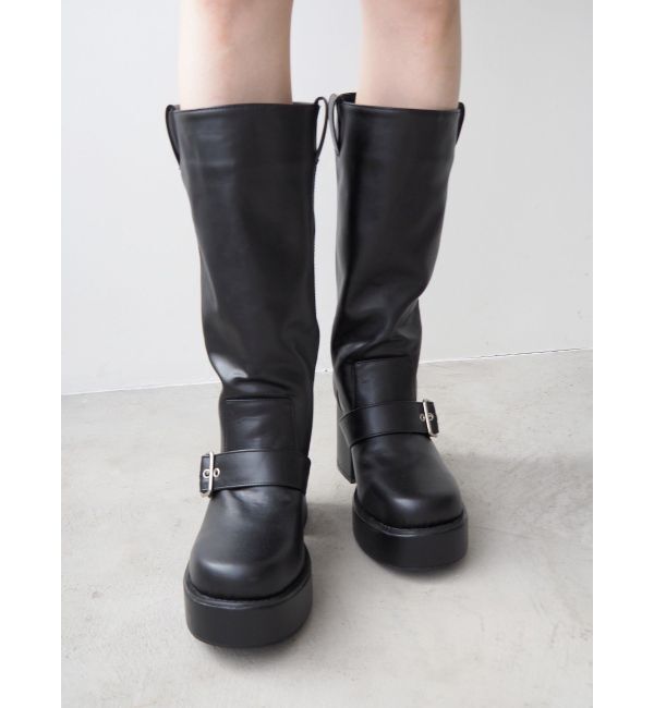 EVRIS「ルーズエンジニアブーツ」|ロングブーツ|