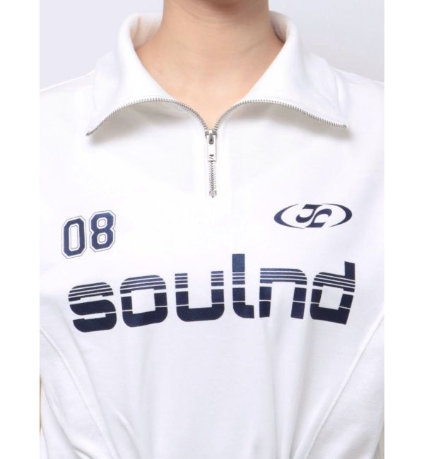 jouetie「スポーティーハーフZIPトップス」|Tシャツ・カットソー|