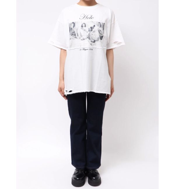 jouetie「【KevinCummins&times;jouetie】フォトダメージBIGTシャツ」|Tシャツ・カットソー|