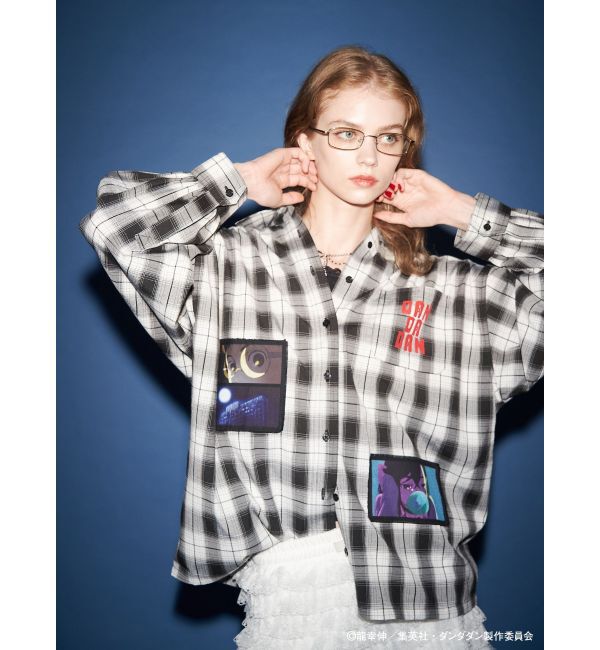 jouetie「【TVアニメ『ダンダダン』・jouetie】シーンオーバーシャツ」|シャツ・ブラウス|ブラック