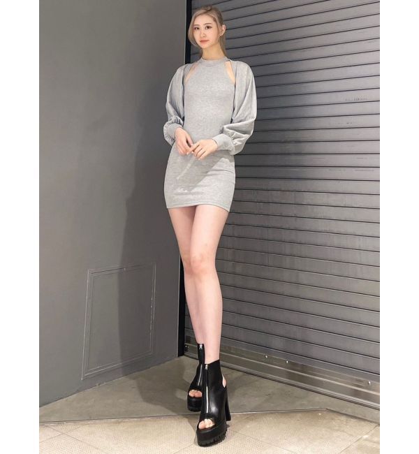 GYDA「ボレロアンサンブルアメスリタイトワンピース」|ワンピース|