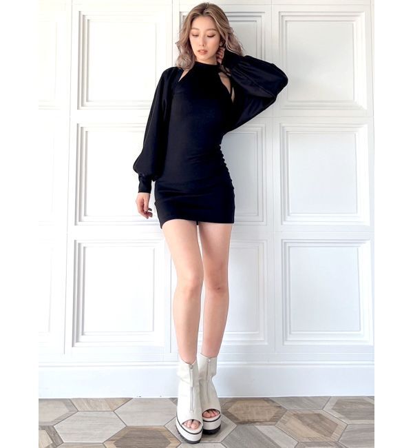 GYDA「ボレロアンサンブルアメスリタイトワンピース」|ワンピース|