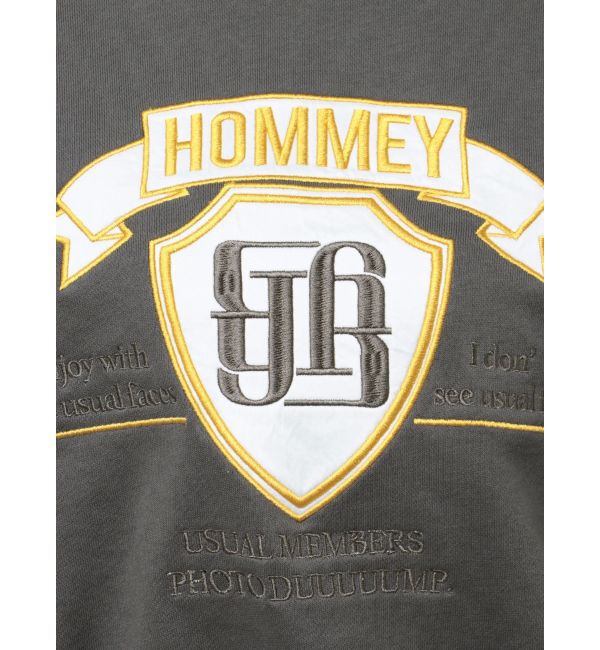 GYDA「BACKレースアップショートロゴスウェットトップス」|スウェット・ジャージ|