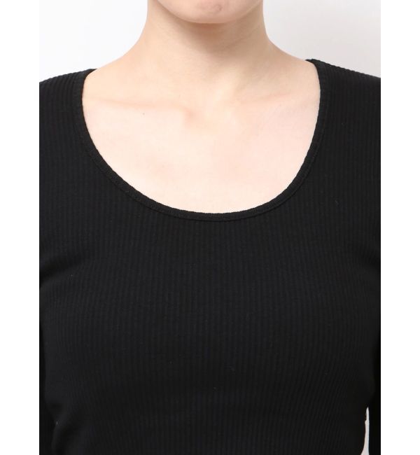 GYDA「レオパードBACKリボンテレコロンＴ」|Tシャツ・カットソー|