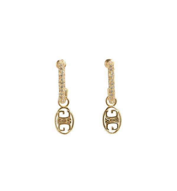 GYDA「JEYSUS SymmetryGYDA ラインストーンピアス」|ピアス|