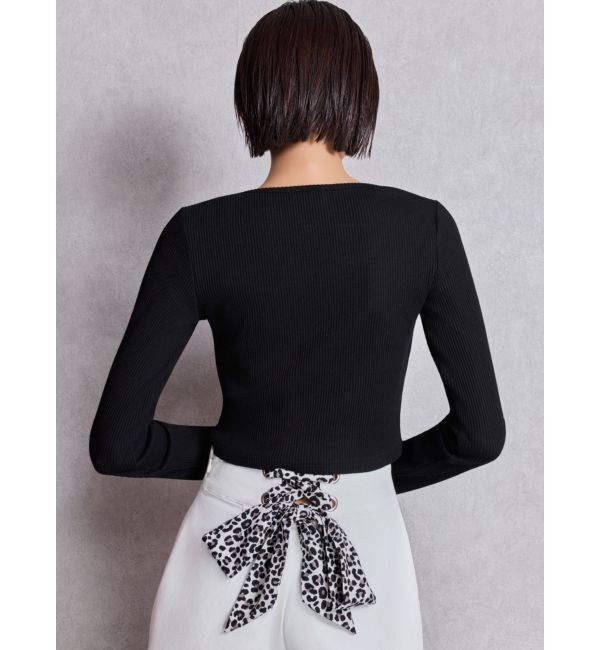 GYDA「GDロゴラインストーンテレコトップス」|Tシャツ・カットソー|