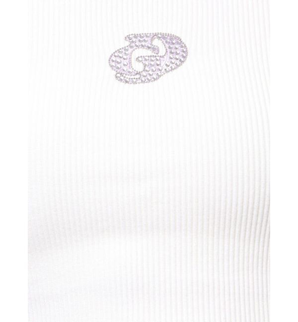 GYDA「GDロゴラインストーンテレコトップス」|Tシャツ・カットソー|