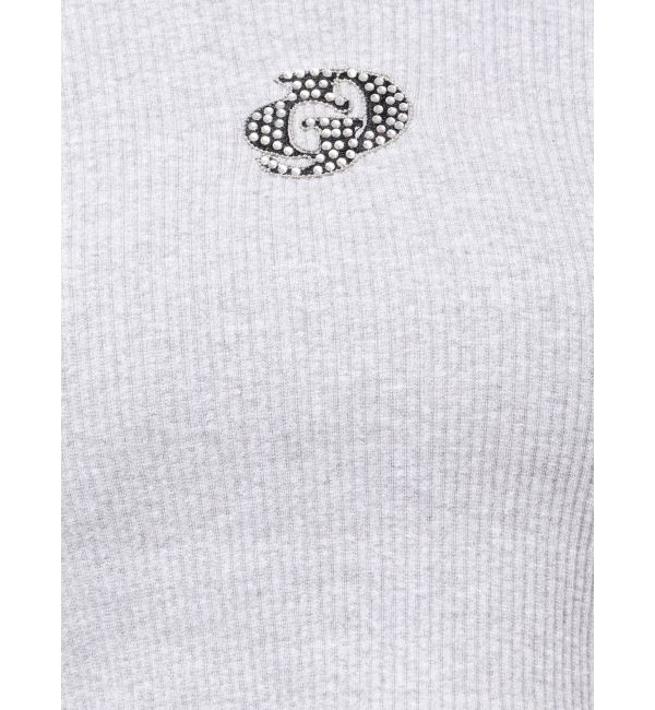 GYDA「GDロゴラインストーンテレコトップス」|Tシャツ・カットソー|