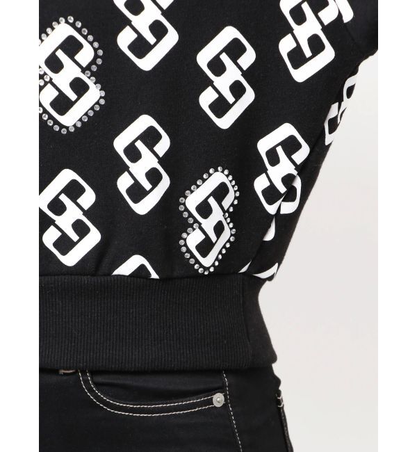 GYDA「GG pattern bijouスウェットトップス」|スウェット・ジャージ|
