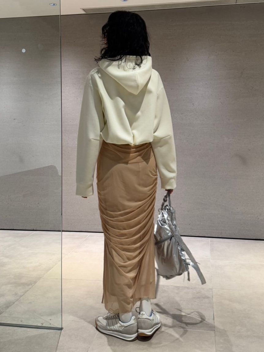 emmi atelier「【IPSA/emmi】ダンボールフーディートップス」|Tシャツ・カットソー|