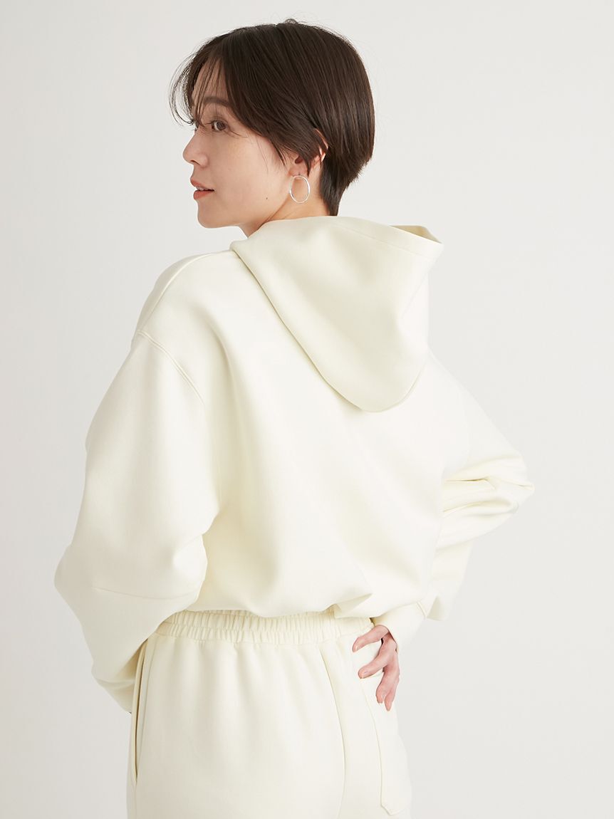 emmi atelier「【IPSA/emmi】ダンボールフーディートップス」|Tシャツ・カットソー|