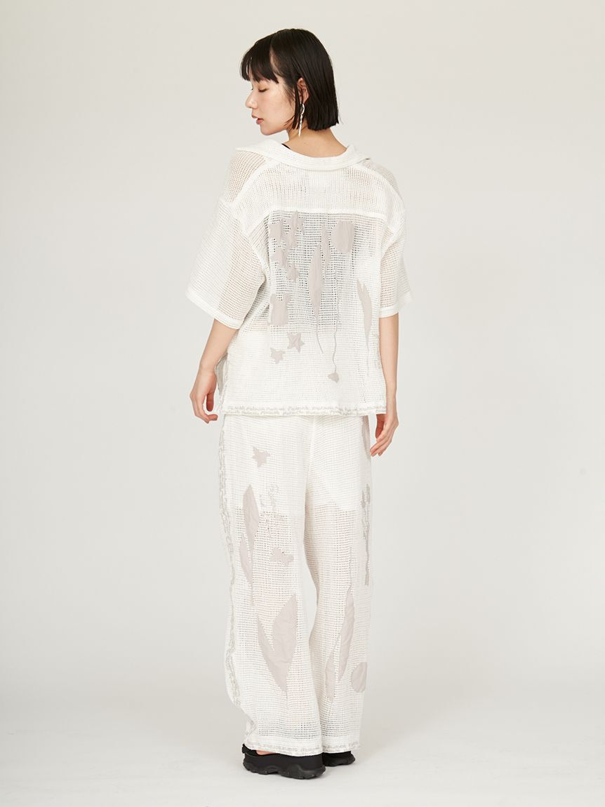 emmi atelier「【emmi&times;Leo Lionni】 メッシュシャツ」|シャツ・ブラウス|