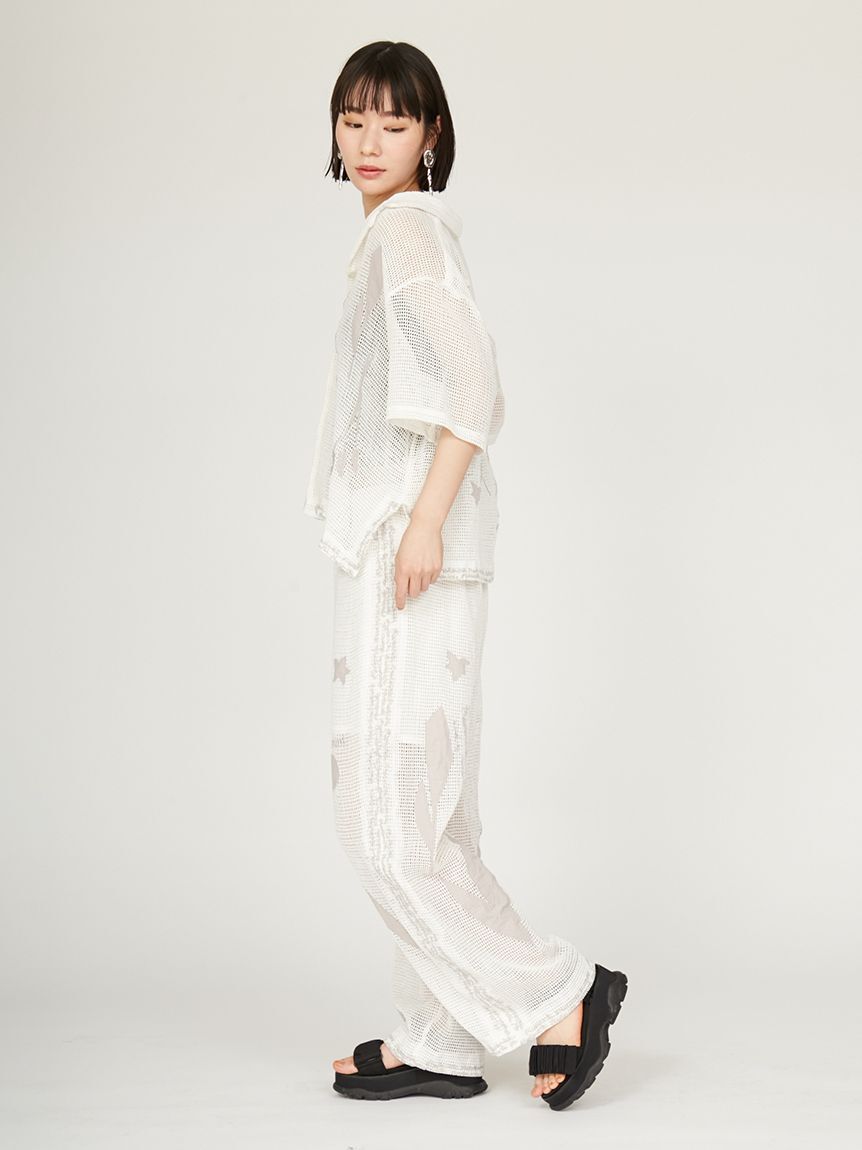 emmi atelier「【emmi&times;Leo Lionni】 メッシュシャツ」|シャツ・ブラウス|