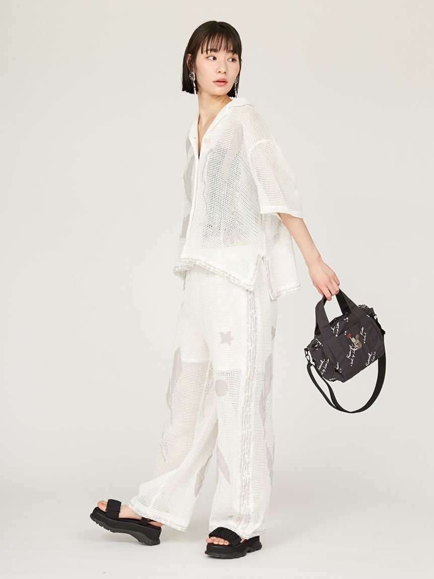 emmi atelier「【emmi&times;Leo Lionni】 メッシュシャツ」|シャツ・ブラウス|