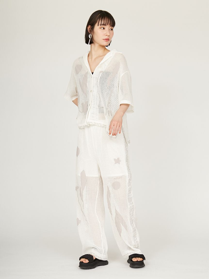 emmi atelier「【emmi&times;Leo Lionni】 メッシュシャツ」|シャツ・ブラウス|