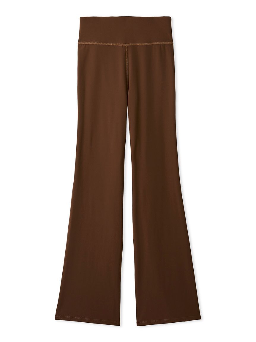 emmi yoga「サステナレッチUnity フレアパンツ」|チノ|